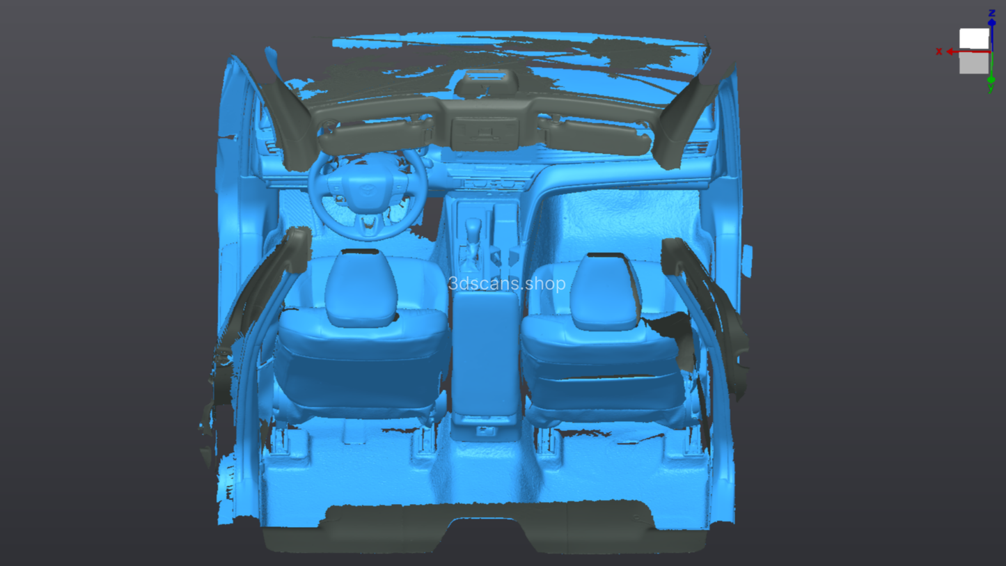 2025-2026 Toyota Camry – High-Accuracy Automotive 3D Scan (STL)
