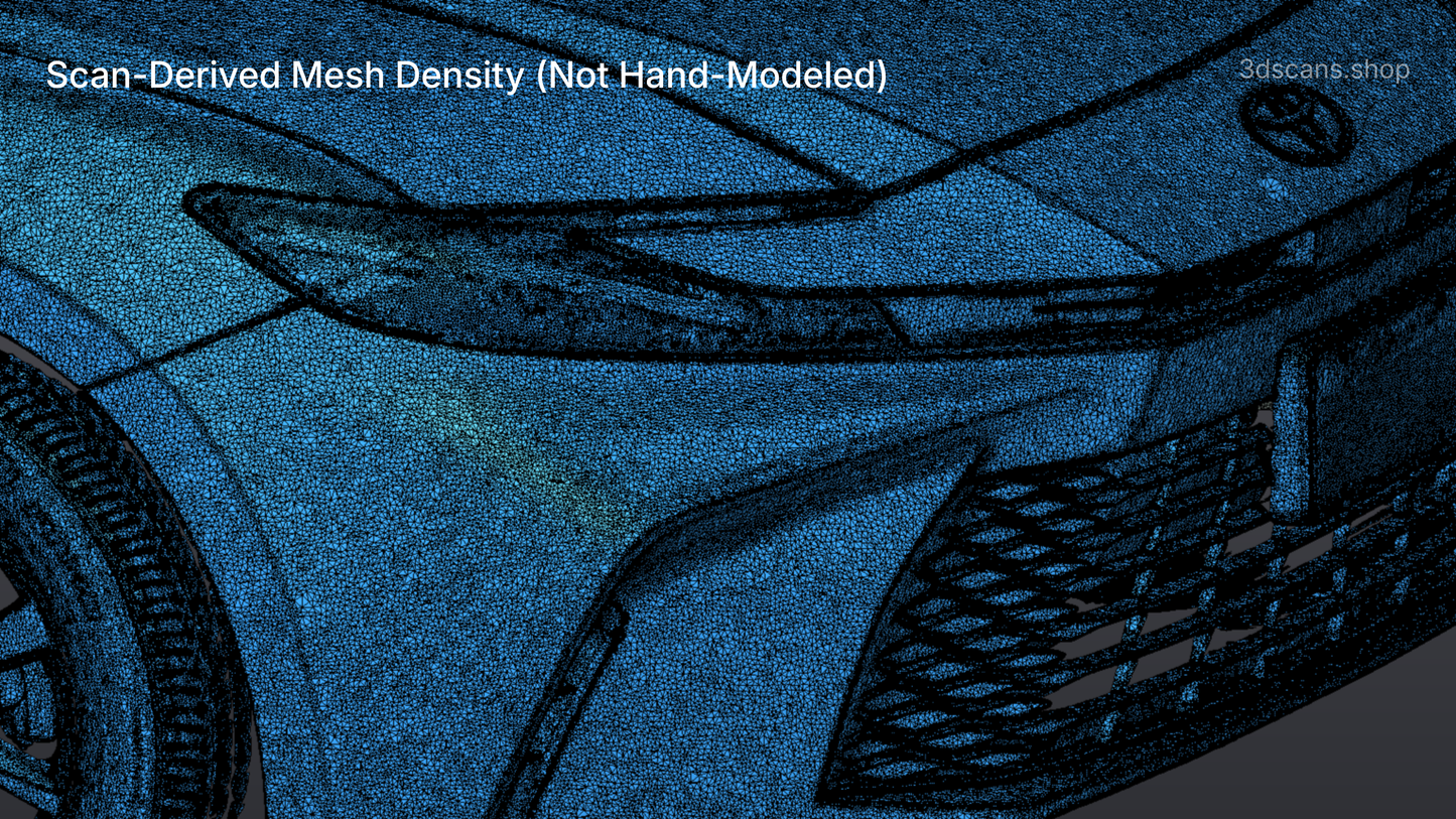 2025-2026 Toyota Camry – High-Accuracy Automotive 3D Scan (STL)
