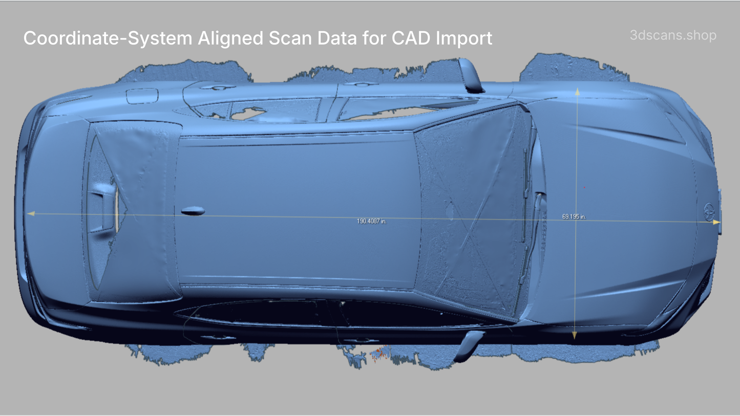 2025-2026 Toyota Camry – High-Accuracy Automotive 3D Scan (STL)