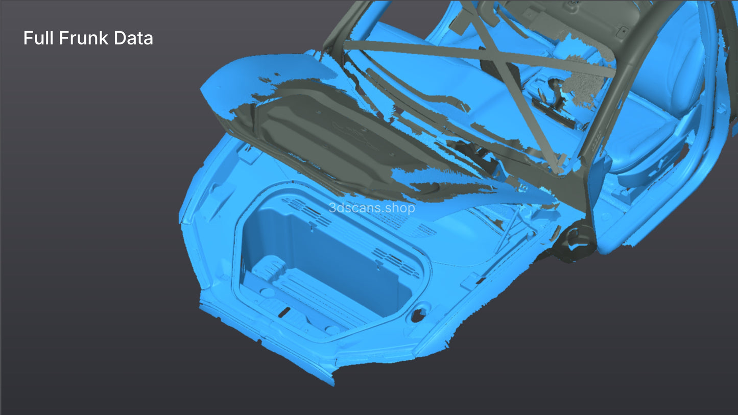 2023-2025 Ford Mustang Mach E – High-Accuracy Automotive 3D Scan (STL)