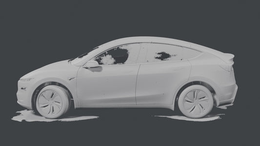Tesla Model Y 2026 Juniper 3D Scan – Exterior & Interior STL Mesh